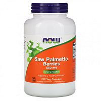 Saw Palmetto Berries (ягоды серенои) 550 мг 250 вег капсул (NOW)