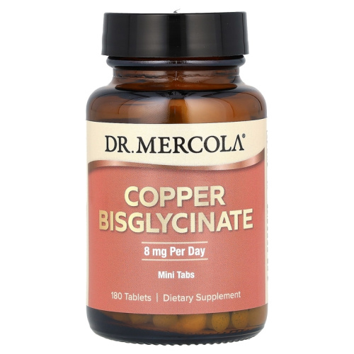 Copper Bisglycinate (бисглицинат меди) 180 таблеток (Dr. Mercola)