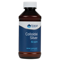 Colloidal Silver 30 PPM (Коллоидное серебро 30 частей на миллион) 118 мл (Trace Minerals)