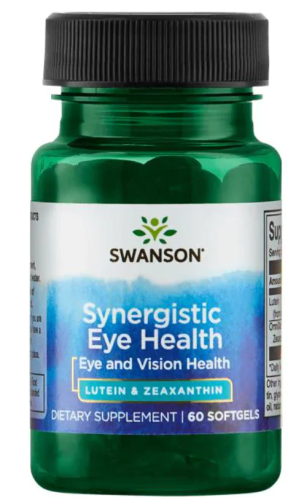 Synergistic Eye Health (для здоровья глаз - лютеин и зеаксантин) 60 гелевых капсул (Swanson)