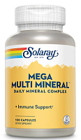 Mega Multi Mineral (Мультиминералы) 100 капсул (Solaray)