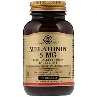 Melatonin 5 мг 120 табл (Solgar)