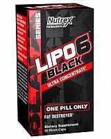 Lipo-6 Black Ultra Concentrate 60 капс (Nutrex)