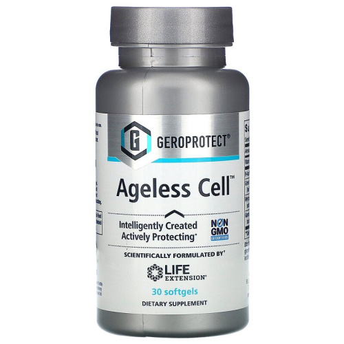 Life Extension GEROPROTECT Ageless Cell (Cредство против старения клеточной системы) 30 гелевых капсул