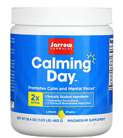 Calming Day Magnesium Supplement (Способствует спокойствию и концентрации внимания) лимон 465 гр (Jarrow Formulas)