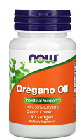 Oregano Oil (Масло орегано) 90 гелевых капсул (NOW)