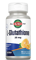 L-Glutathione ActivMelt (L-глутатион) апельсин 25 мг 90 микро таблеток (KAL)