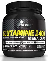 L- Glutamine 1400 Mega Caps 300 капс (Olimp)