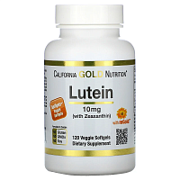 Lutein (Лютеин с зеаксантином) 10 мг 120 капсул (California Gold Nutrition)