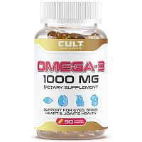Omega-3 1000 мг 90 капсул (Cult)