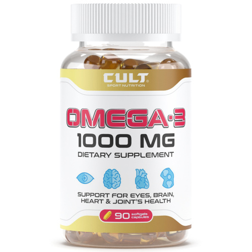 Omega-3 1000 мг 90 капсул (Cult)