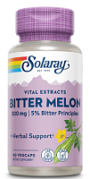 Bitter Melon Fruit Extract (Экстракт плодов горькой дыни) 500 мг 60 вег капсул (Solaray)