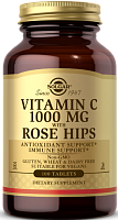Vitamin C 1000 mg with Rose Hips Tabl 100 табл (Solgar)