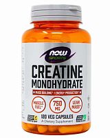 Creatine Monohydrate 750 мг 120 капс (NOW)
