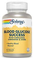 Blood Glucose Success (Формула поддержки глюкозы в крови) 90 вег капсул (Solaray)