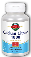Calcium Citrate (Цитрат Кальция) 1000 мг 90 таблеток (KAL)