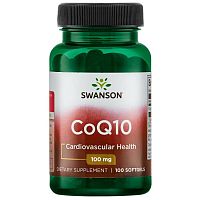 Ultra COQ10 (Коэнзим Q10) 100 мг 100 гелевых капсул (Swanson)
