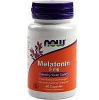 Melatonin 3 мг 60 капс (NOW)