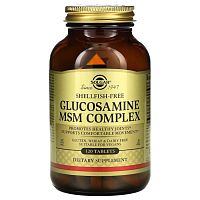 Glucosamine MSM Complex (Shellfish-Free) (Глюкозамин МСМ) 120 таблеток (Solgar)
