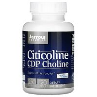 Citicoline CDP Choline (Цитиколин ЦДФ-холин) 250 мг 120 капсул (Jarrow Formulas)