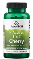 Hiactives Tart Cherry (Концентрат вишни) 465 мг 60 капсул (Swanson)