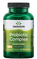 Probiotic Complex 4 Billion CFU (пробиотический комплекс 4 млрд КОЕ) 120 капсул (Swanson) срок годности 07/2023