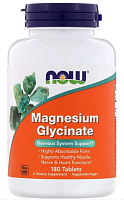 Magnesium Glycinate, магний глицинат 180 таблеток (NOW)