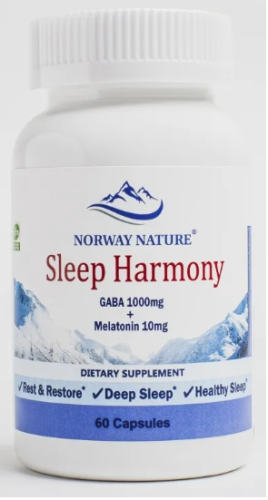 Sleep Harmony (GABA 1000 мг + Melatonin 10 мг) (Norway Nature)