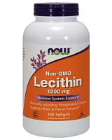 Lecithin 1200 мг 200 капс (NOW)