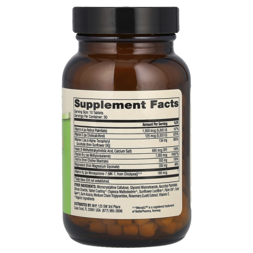 Multivitamin Mini-Tabs (мультивитамины мини-таблетки) 300 таблеток (Dr. Mercola) фото 2