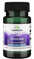 Zinc Orotate High Bioavailability (Оротат цинка высокая биодоступность) 10 мг 60 капсул (Swanson)