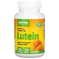 Lutein (лютеин) 20 мг 120 капсул (Jarrow Formulas)