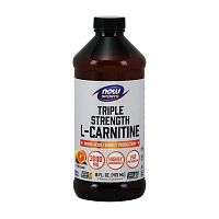 Triple Strenght L-Carnitine Liquid 3000 мг 473 мл (NOW)