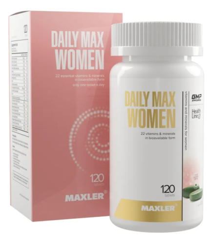Daily Max Women 120 таблеток (Maxler)