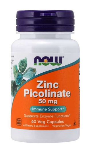 Zinc Picolinate 50 мг 60 капс (NOW)