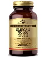 Double Strength Omega-3 700 mg Softgels 60 капс (Solgar)