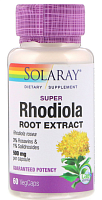 Super Rhodiola Root Extract (Экстракт корня родиолы) 500 мг 60 капсул (Solaray)