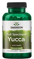 Full Spectrum Yucca (Юкка полного спектра) 500 мг 100 капсул (Swanson)