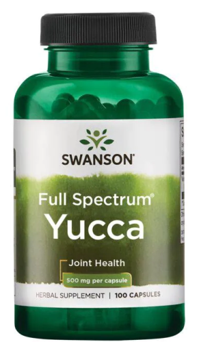 Full Spectrum Yucca (Юкка полного спектра) 500 мг 100 капсул (Swanson)