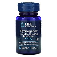 Pycnogenol® (экстракт коры французской приморской сосны) 100 мг 60 капсул (Life Extension)