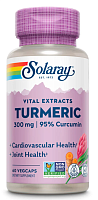 Turmeric Root Extract (Экстракт из корня куркумы) 300 мг 60 капсул (Solaray)