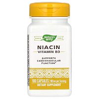 Niacin Vitamin B3 (Ниацин Витамин B3) 100 мг 100 капсул (Nature's Way)