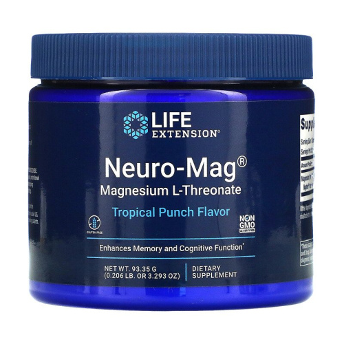 Neuro-Mag Magnesium L-Threonate 93,35 грамма (Life Extension)