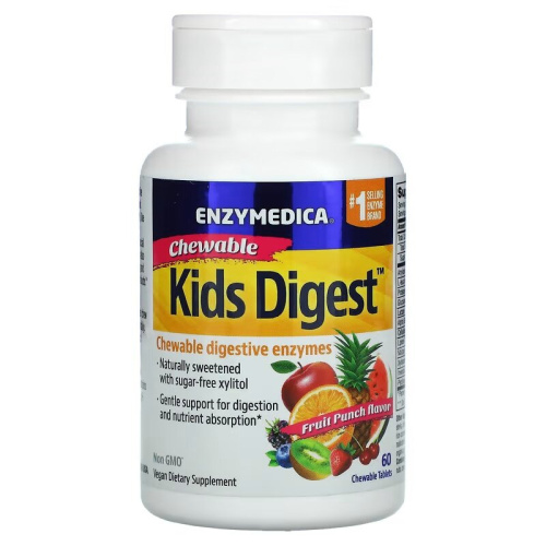 Kids Digest (детские пробиотики) 60 таблеток (Enzymedica)