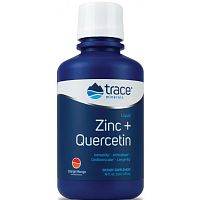 Liquid Zinc + Quercetin (цинк, кверцетин) 475 мл (Trace Minerals)