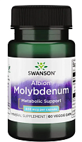 Albion Molybdenum (Хелатный Молибден) 400 мкг 60 вег капсул (Swanson)