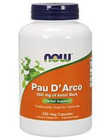 Pau D Arco 500 мг 250 капс (NOW)