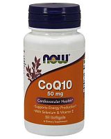 CoQ10 50 мг + Vit E 100 капс (NOW)