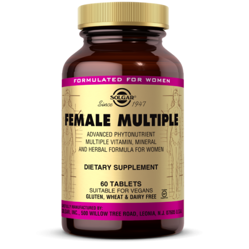 Female Multiple Tablets (Женские мультивитамины) 60 таблеток (Solgar)