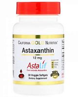 Astaxanthin 12 mg 30 капс (California Gold Nutrition)